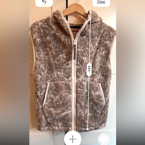 Prana Permafrost Sherpa Hooded Vest Size XS - Picture 8 of 10